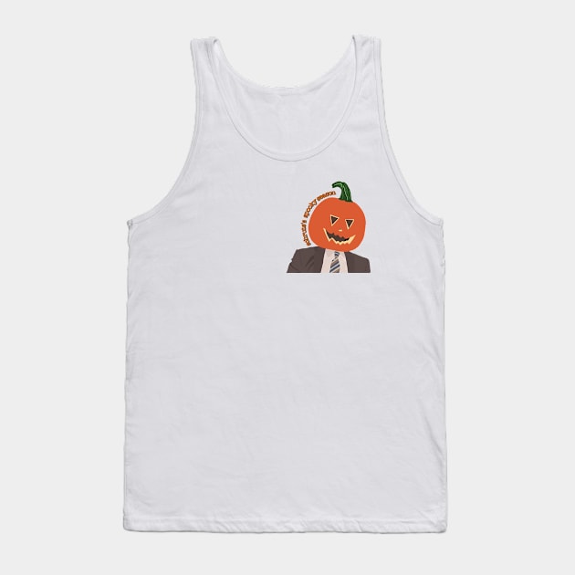 “Schrute’s Spooky Season” Tank Top by sunkissed